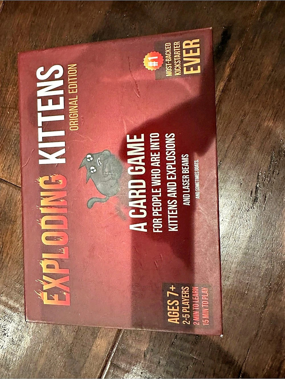 Exploding Kittens Original Edition Game - Picture 2 of 3